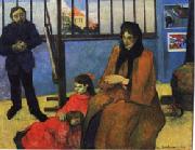 The Studio of Schuffenecker(The Schuffenecker Family) Paul Gauguin